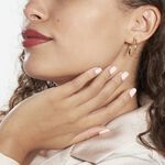 Cr&eacute;oles Xanthia Or Jaune - Boucles d'oreilles cr&eacute;oles Femme | Histoire d&rsquo;Or