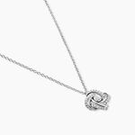 Collier Anasthase Argent Blanc Oxyde De Zirconium - Colliers fantaisie Femme | Histoire d&rsquo;Or