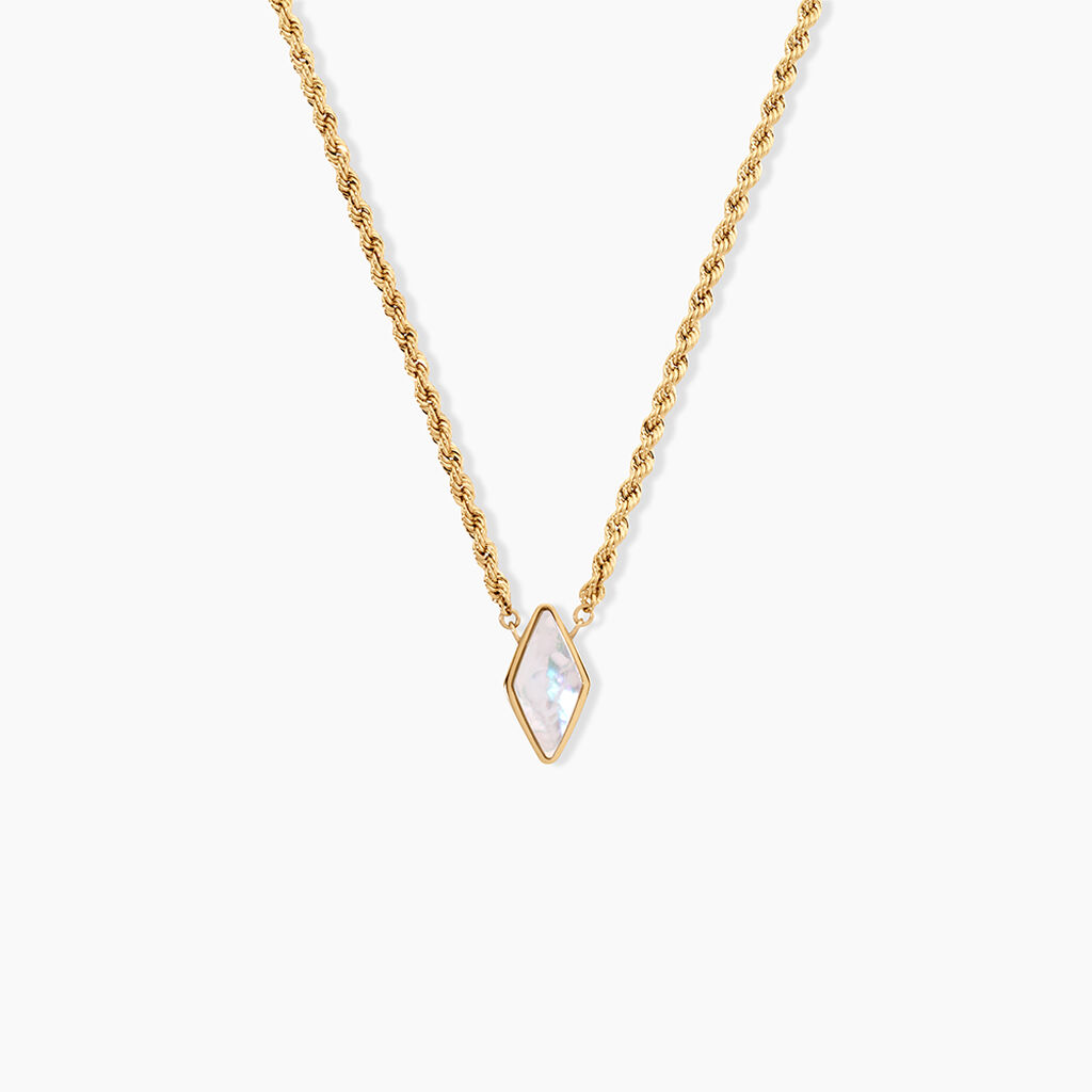 Collier Jerry Or Jaune Nacre - Colliers Femme | Histoire d&rsquo;Or