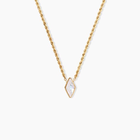 Collier Jerry Or Jaune Nacre - Colliers Femme | Histoire d&rsquo;Or