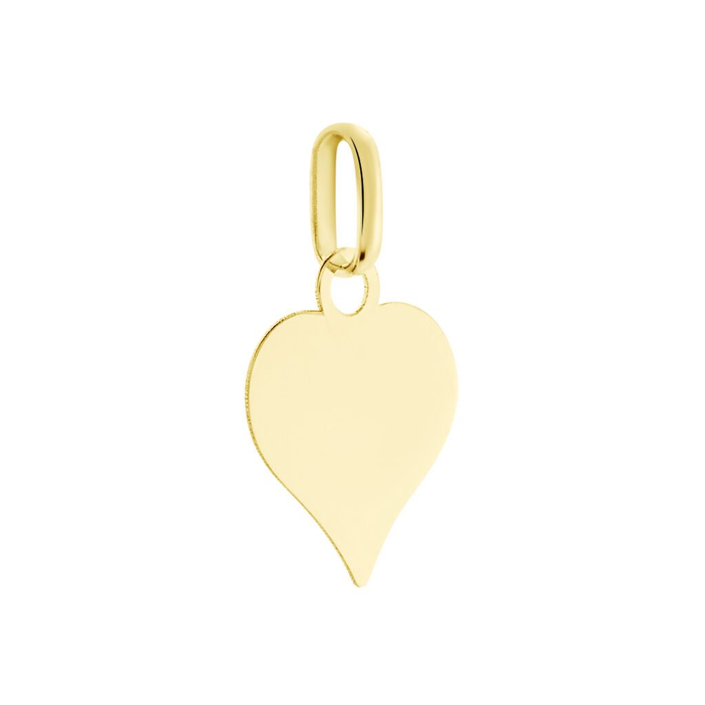 Pendentif Eudocie Coeur Message Or Jaune - Pendentifs Femme | Histoire d’Or