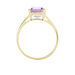 Bague Or Jaune Faraj Amethyste