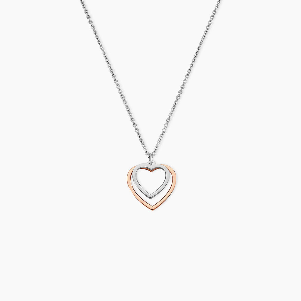Collier Argent Bicolore Fethi - Colliers fantaisie Femme | Histoire d&rsquo;Or