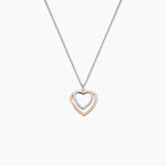 Collier Argent Bicolore Fethi - Colliers fantaisie Femme | Histoire d&rsquo;Or