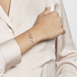 Bracelet Argent Bicolore Fethi - Bracelets Femme | Histoire d&rsquo;Or