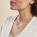Collier Naomie Argent Blanc - Colliers fantaisie Femme | Histoire d’Or