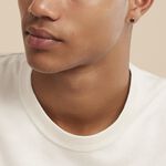 Boucle D'oreille Puce Unitaire Unitaire Or Blanc Oxyde - Clous d'oreilles Famille | Histoire d&rsquo;Or