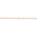 Bracelet Cameo Maille Alternee 1/3 Or Rose - Bracelets chaîne Femme | Histoire d’Or