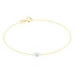 Bracelet Or Jaune Emilee Oxyde De Zirconium - Bracelets Enfant | Histoire d&rsquo;Or