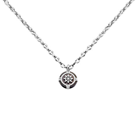 Collier Acier Blanc Kyliann - Colliers fantaisie Homme | Histoire d’Or