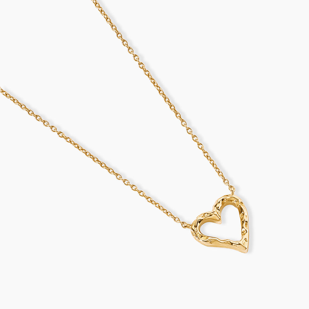 Collier Osamu Argent Dor&eacute; A L'Or 750/1000 - F&ecirc;te des m&egrave;res Femme | Histoire d&rsquo;Or