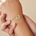 Bracelet Hugolin Plaqué Or Aventurine - Bracelets fantaisie Femme | Histoire d’Or