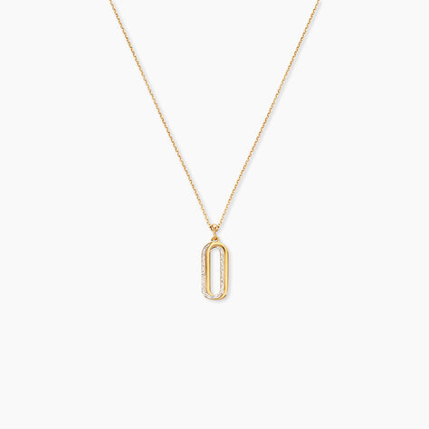Collier Link Or Jaune - Colliers Femme | Histoire d&rsquo;Or