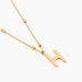 Collier Plaqué Or Jaune Lettra - Colliers fantaisie Femme | Histoire d’Or