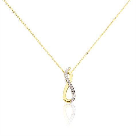 Collier Osanna Or Jaune Diamants - Colliers Femme | Histoire d’Or