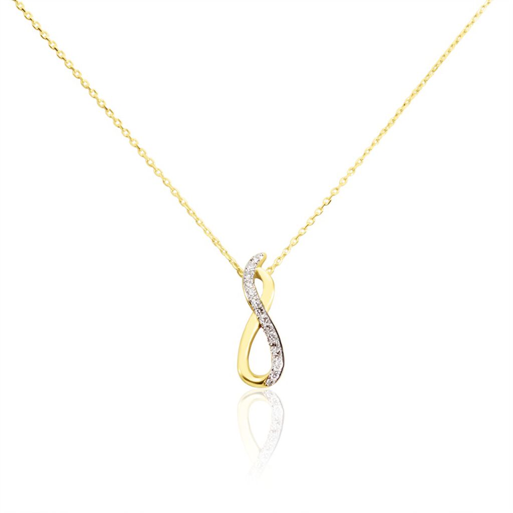 Collier Osanna Or Jaune Diamants