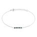 Bracelet Karrie Argent Blanc Oxyde De Zirconium - Bracelets fantaisie Femme | Histoire d’Or