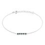 Bracelet Karrie Argent Blanc Oxyde De Zirconium