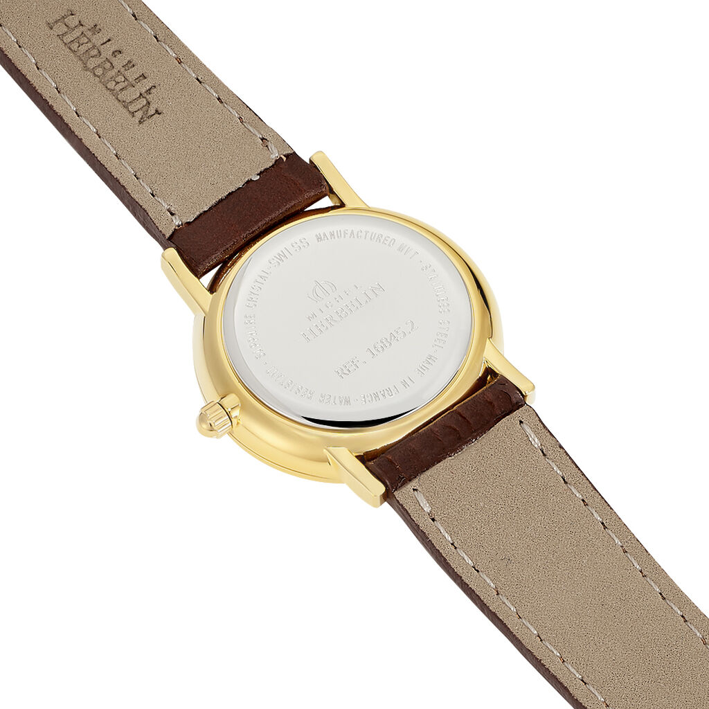 Montre Herbelin Classique Blanc - Id&eacute;es cadeaux Femme | Histoire d&rsquo;Or