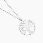 Collier Sautoir Philana Argent Blanc - Sautoirs Femme | Histoire d&rsquo;Or