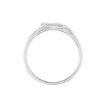 Bague Malinda Or Blanc Diamant - Bagues avec pierre Femme | Histoire d&rsquo;Or