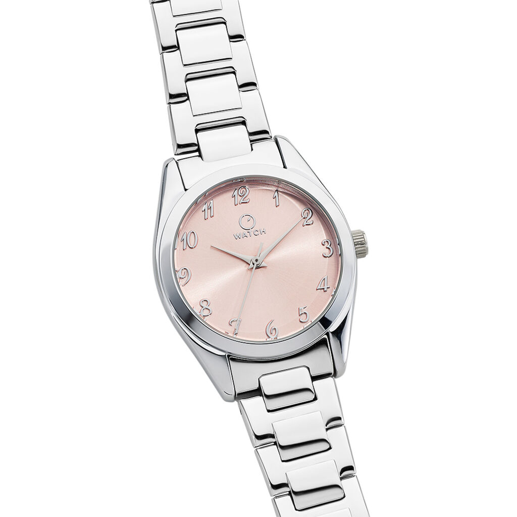 Montre O Watch Colored Rose - Montres Femme | Histoire d’Or