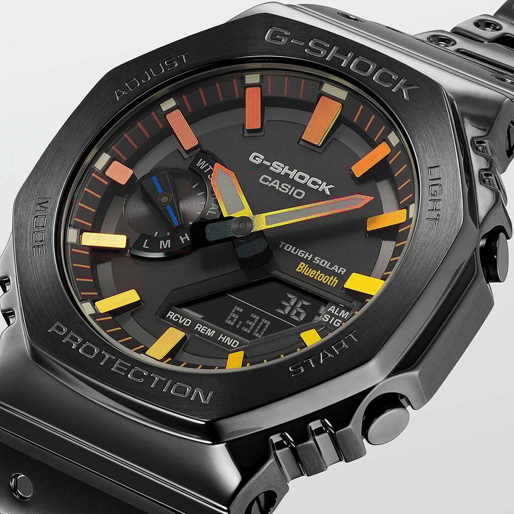 Montre Casio G-shock Classic Noir - Montres solaires Homme | Histoire d&rsquo;Or
