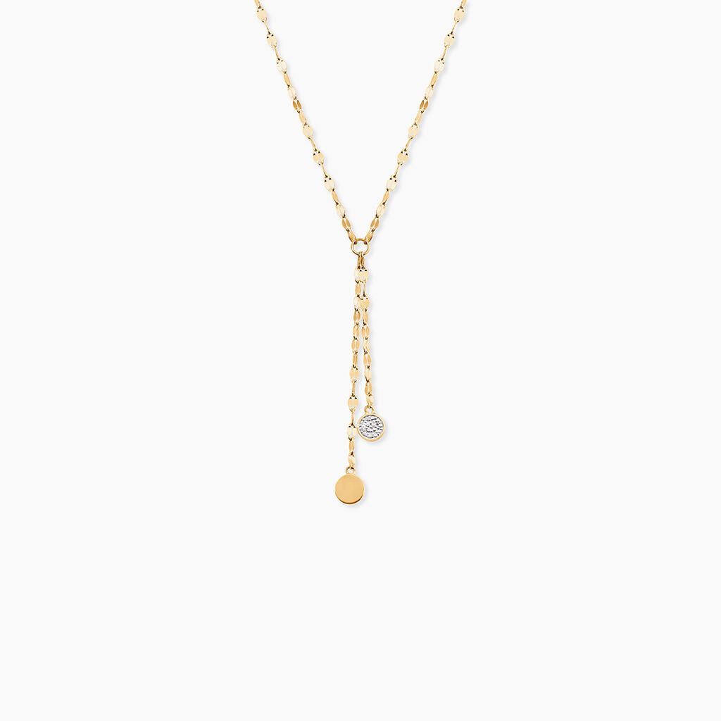 Collier Luminata Or Jaune Diamant - Colliers Femme | Histoire d&rsquo;Or