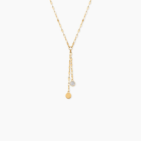 Collier Luminata Or Jaune Diamant - Colliers Femme | Histoire d&rsquo;Or