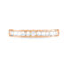 Alliance Collection Juliette Or Rose Diamant - Alliances Femme | Histoire d’Or