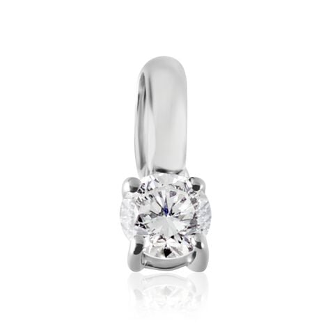 Pendentif Aphrodite Or Blanc Diamant - Pendentifs Femme | Histoire d’Or
