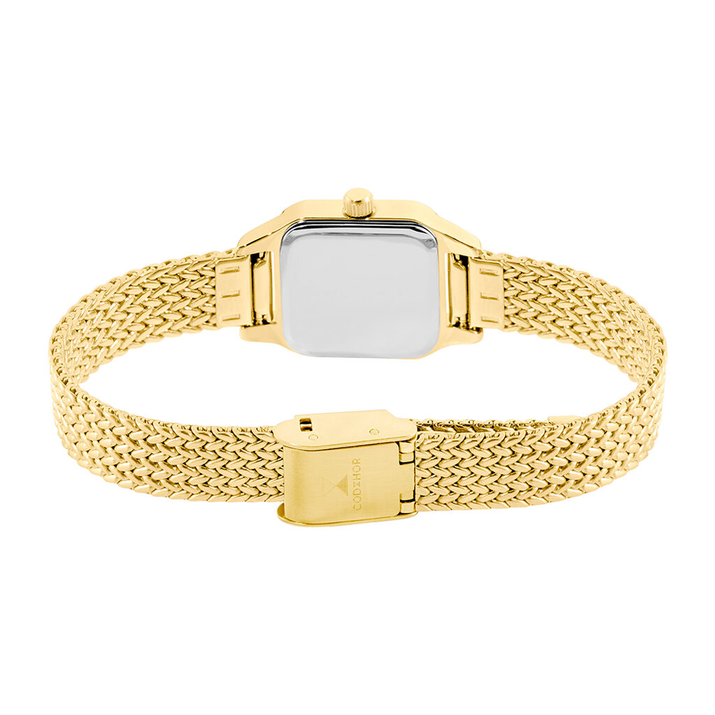 Montre Codhor Leonie Nacre Blanche - F&ecirc;te des m&egrave;res Femme | Histoire d&rsquo;Or