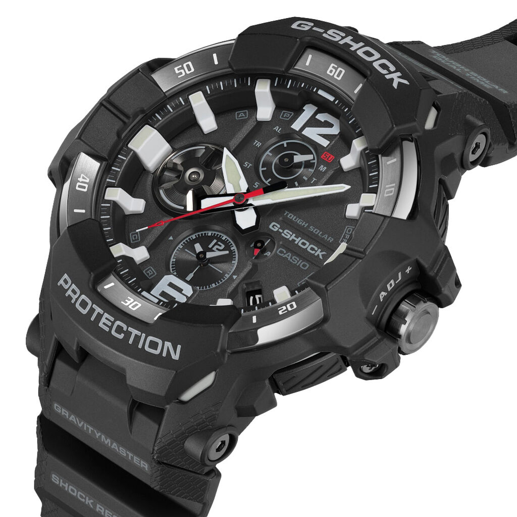 Montre Casio G-shock Gravitymaster Noir - Montres solaires Homme | Histoire d&rsquo;Or