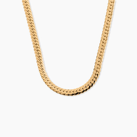 Collier Messaline Plaqu&eacute; Or Jaune - Chaines Femme | Histoire d&rsquo;Or