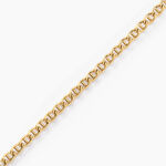 Bracelet Or Jaune Capucin Maille Marine - Bracelets cha&icirc;ne Femme | Histoire d&rsquo;Or