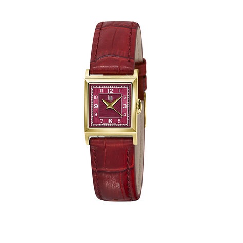 Montre Lip Churchill C18 Bordeaux - Montres Femme | Histoire d’Or