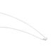 Collier Or Blanc Victoria Diamant Synthétique - Colliers Femme | Histoire d’Or