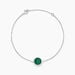 Bracelet Lunatique Argent Blanc Malachite Onyx - Bracelets Femme | Histoire d’Or