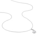 Collier Indian Drop Argent Blanc Oxyde De Zirconium - Colliers fantaisie Femme | Histoire d&rsquo;Or