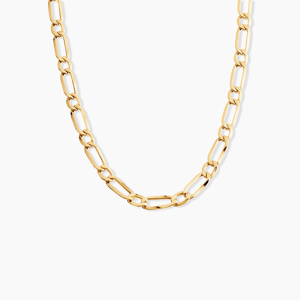 Chaîne Ophelio Maille Alternee 1/1 Or Jaune - Chaines Homme | Histoire d’Or