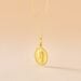 Pendentif Marie Or Jaune - Pendentifs Baptême Famille | Histoire d’Or