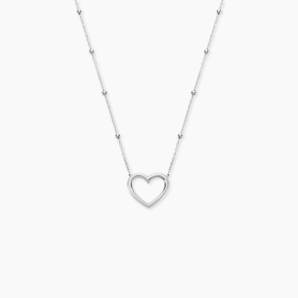 Collier Argent Blanc Gyoso - Colliers fantaisie Femme | Histoire d&rsquo;Or