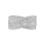 Bague Elyne Or Blanc Diamant - Bagues avec pierre Femme | Histoire d&rsquo;Or