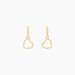 Boucles D'oreilles Pendantes Anne-maudae Pendantes Coeurs Or Jaune - Boucles d'oreilles pendantes Femme | Histoire d’Or