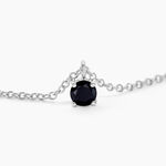 Collier Lylwenn Argent Blanc Oxyde De Zirconium Noir - Colliers fantaisie Femme | Histoire d&rsquo;Or