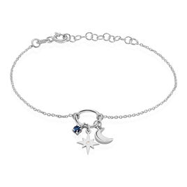 Bracelet Evyna Argent Blanc Oxyde De Zirconium - Bracelets fantaisie Femme | Histoire d’Or