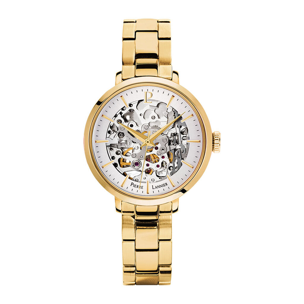 Montre Pierre Lannier Automatique 35 Argenté - Montres Femme | Histoire d’Or