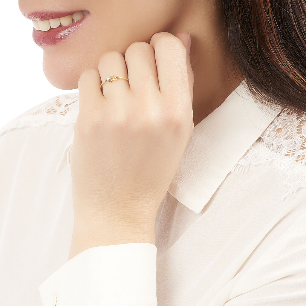 Bague Katarina Or Jaune - Bagues Femme | Histoire d&rsquo;Or