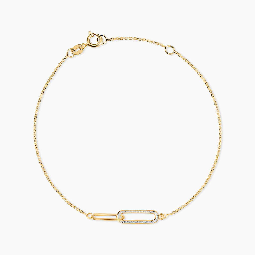 Bracelet Link Or Jaune - Bracelets Femme | Histoire d&rsquo;Or