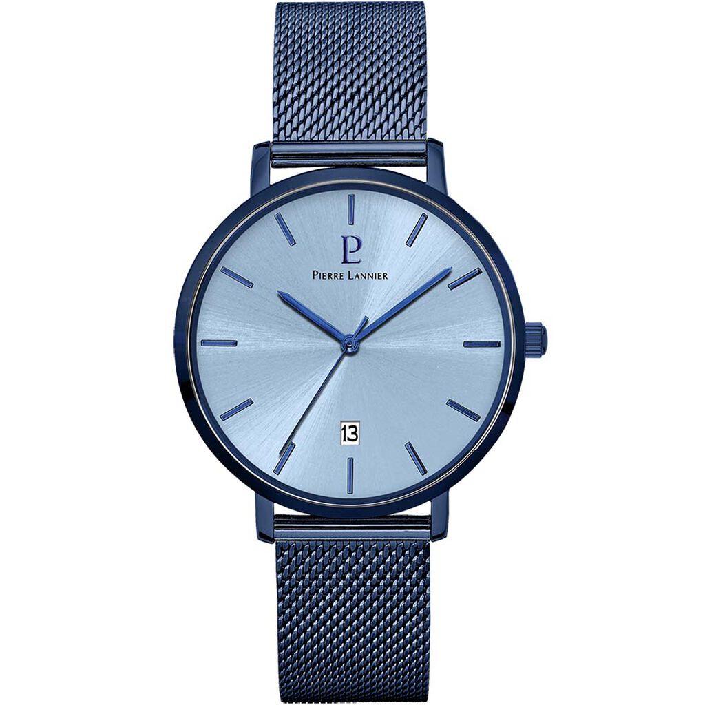Montre Pierre Lannier Echo Bleu - Montres Homme | Histoire d’Or